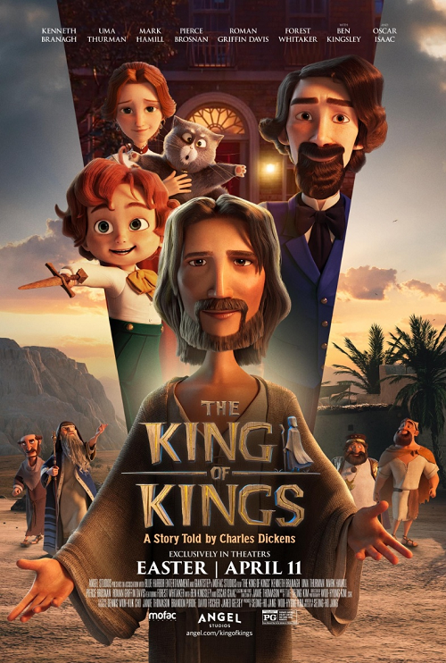 Poster chính thức của bộ phim hoạt hình “The King of Kings”. (Ảnh: Jieun Yu)