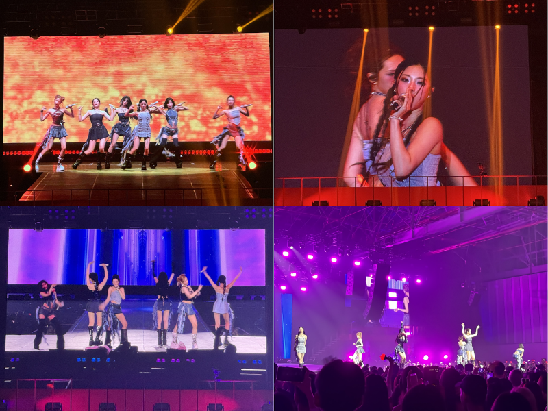 Nhóm nhạc BABYMONSTER tái hiện trọn vẹn tinh thần của đàn chị BLACKPINK qua các bản hit như “Kill This Love” và “As If It’s Your Last”. (Ảnh: Hoàng Xuân Tùng)