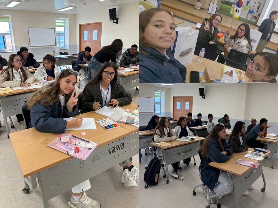 Adaptarse a un sistema diferente de estudio, encontrar una vocación educacional y estudiar en un idioma diferente han sido algunos de los retos que enfrentan día a día estas cuatro jóvenes. | Rashel Moya Hernández y Ketlin Mendoza Pérez