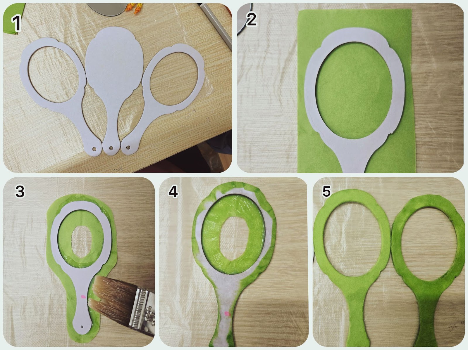 Giấy Hanji không chỉ mang vẻ đẹp truyền thống mà còn phát huy tối đa công năng trong từng công đoạn: dễ cắt, dễ dán, dai khi ướt và tạo nên bề mặt mềm mại, tinh tế. (Ảnh: Trần Huyền Phương)