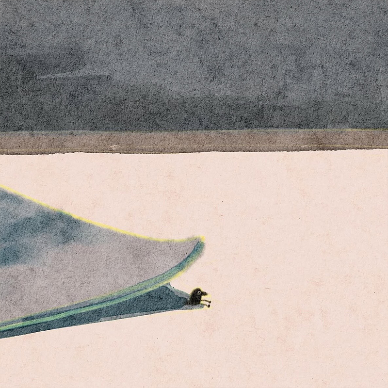Художница считает, что текст в книге – не самое важное. Напротив, его отсутствие предоставляет место для полета фантазии. / Фото: Instagram Чо И