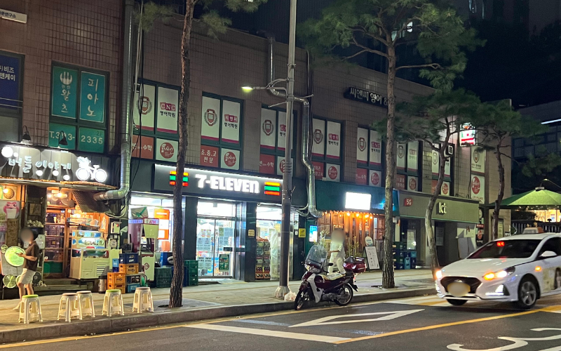 Besonders in Seoul findet man die Convenience Stores in fast jeder Straße