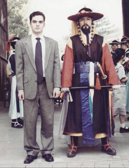 Александр Динерштейн в Корее в 1999 году. / Фото: Александр Динерштейн 