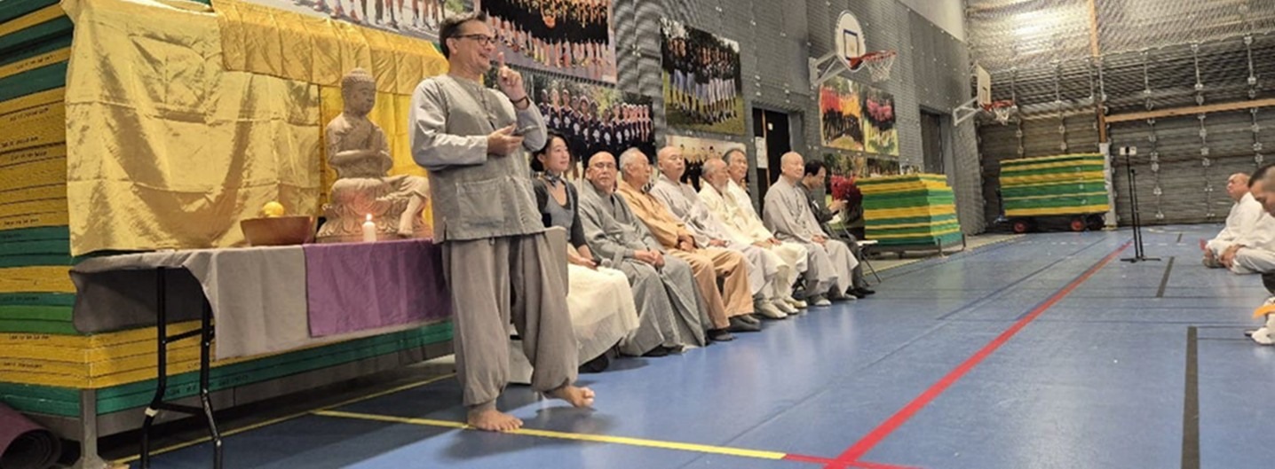 Frédéric Foubert et les Maîtres coréens le 31 mai 2025. © Hee Sun Kang