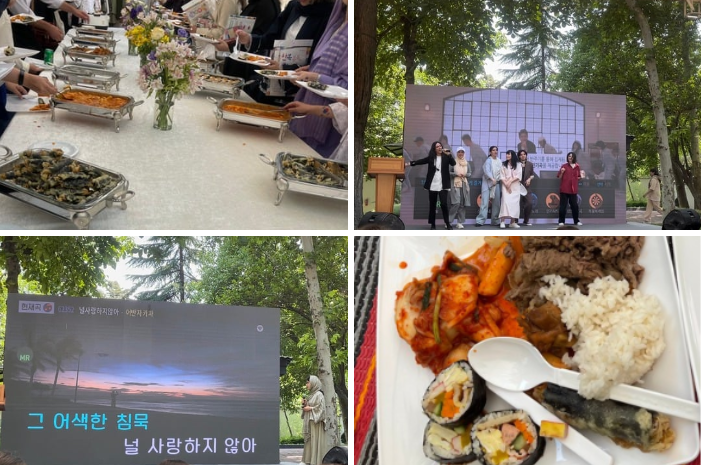 K-Pop-Karaoke und koreanische Küche