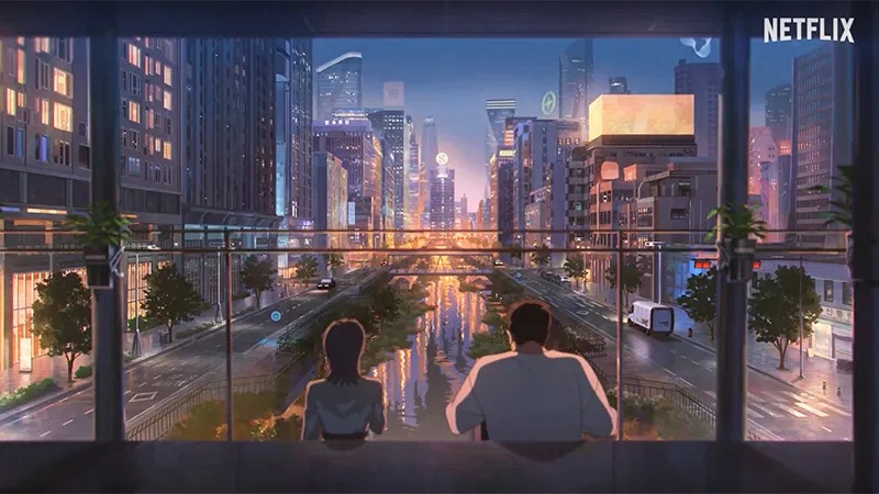 Une scène de « Lost in Starlight ». © Netflix