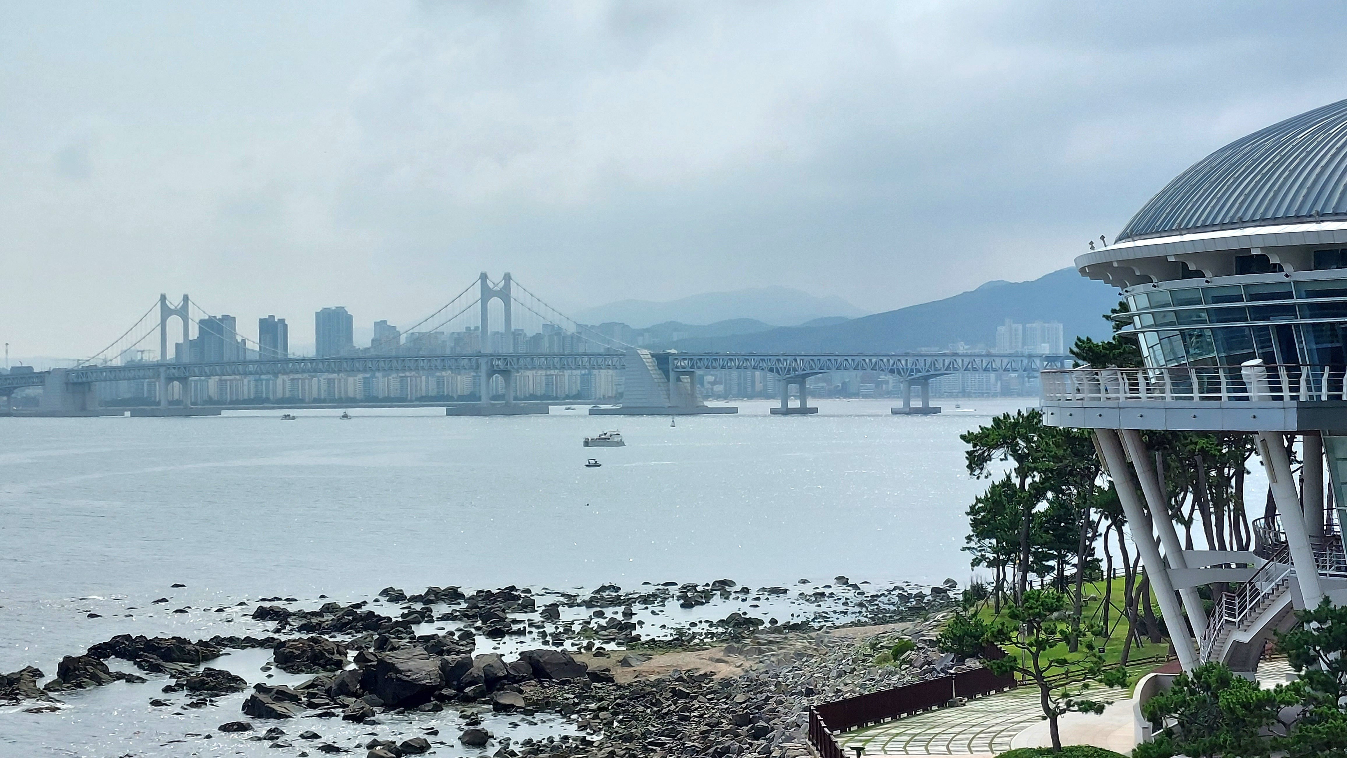 Le nurimaru, site qui a accueilli le sommet de l'APEC de Busan en 2005. © Emmanuelle Fourneyron
