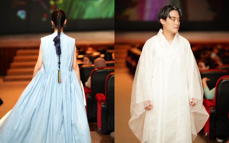Des pièces Hanbok symbolisant le passage vers l’au-delà. © Noble Wife