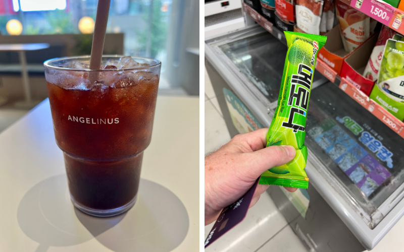 Zwischendurch ein Iced Americano oder ein Eis erfrischt im Sommer sehr
