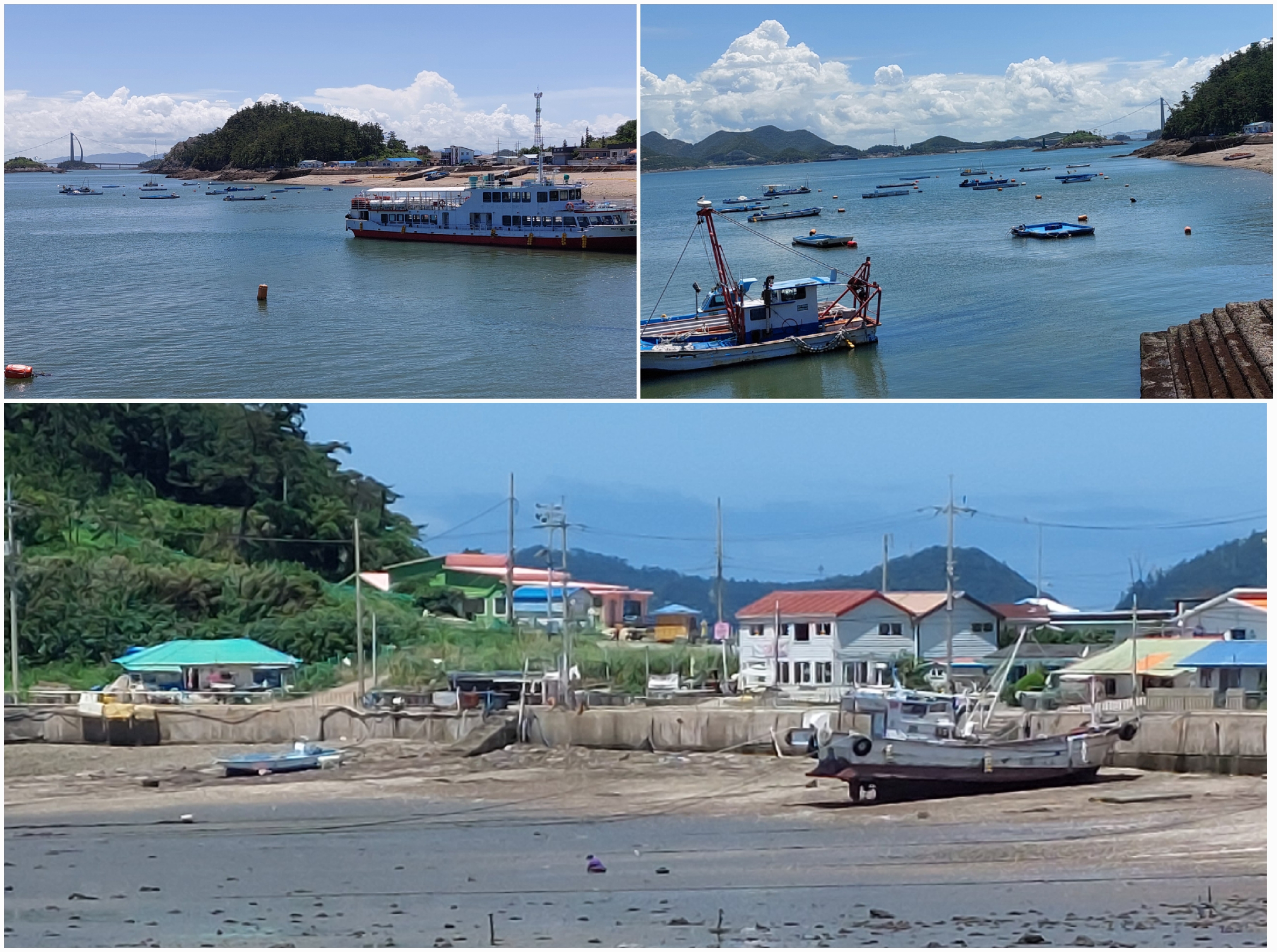 La pêche, une des principales activités économiques de Seonyudo. © Emmanuelle Fourneyron