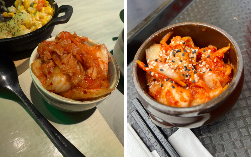 Kimchi als traditionelle Beilage