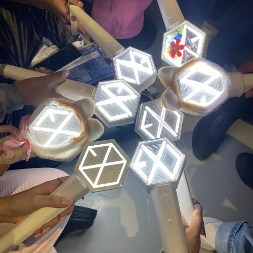 Lightstick del grupo EXO en el concierto de Baekhyun | Alexia Hurtado