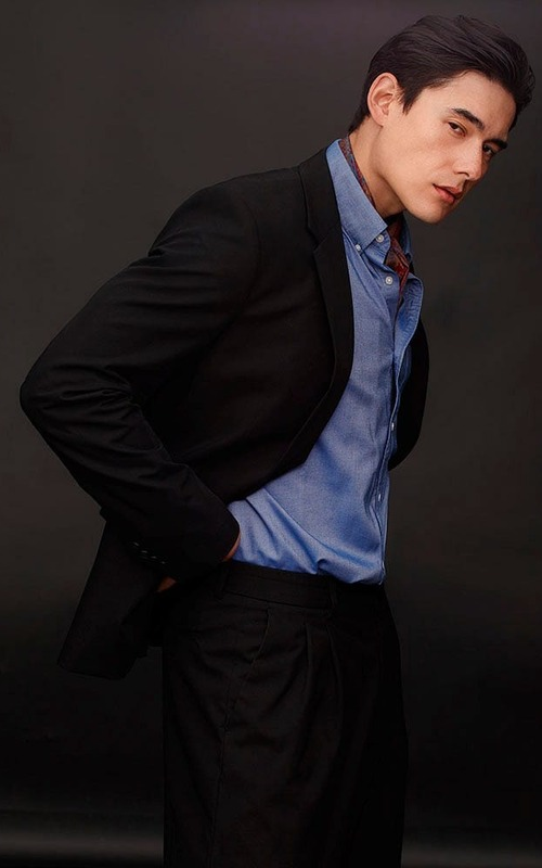 Jang Min en una instantánea ejerciendo como modelo