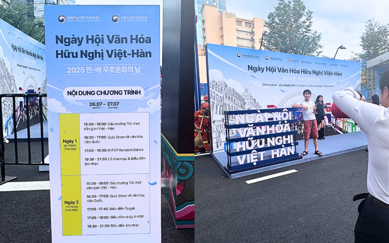 Chương trình được diễn ra trong vòng 2 ngày (26-27/7) tại đường Lê Lợi với nhiều hoạt động hấp dẫn từ 15h-19h30. (Ảnh: Nguyễn Lâm Mỹ Duyên)