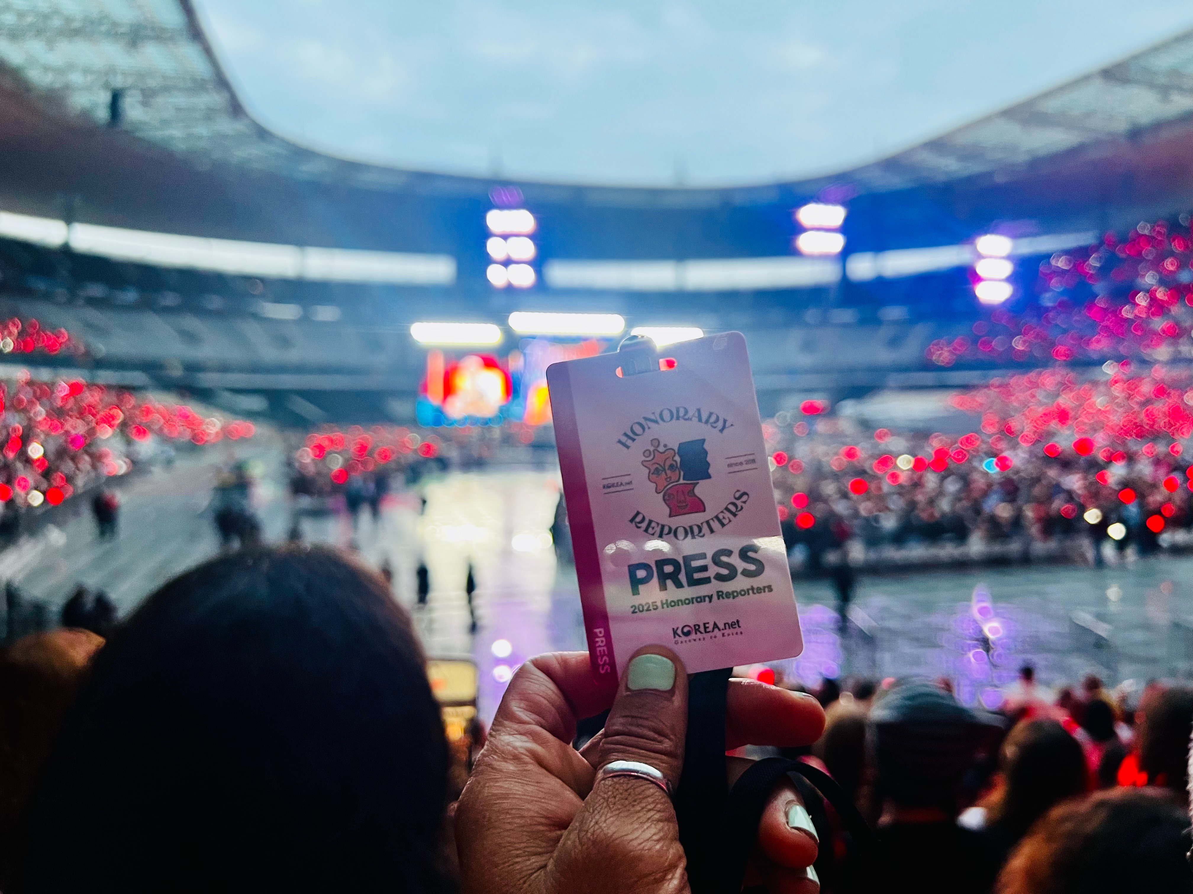 Plus de 110 000 STAYs étaient au rendez-vous pour assister au concert des Stray Kids. © Anne-Lynn Elias