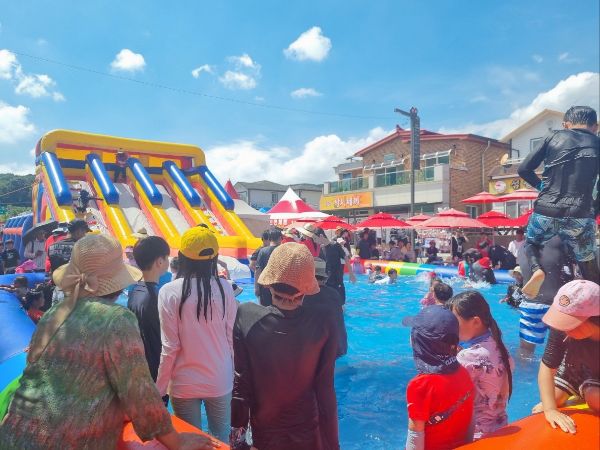 La zone aquatique, prisée par les plus jeunes. © Solène Catella