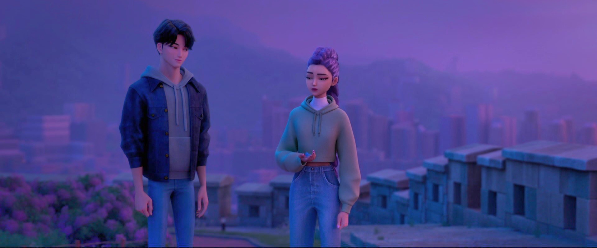 Capture d’écran de « KPop Demon Hunters ». © Netflix