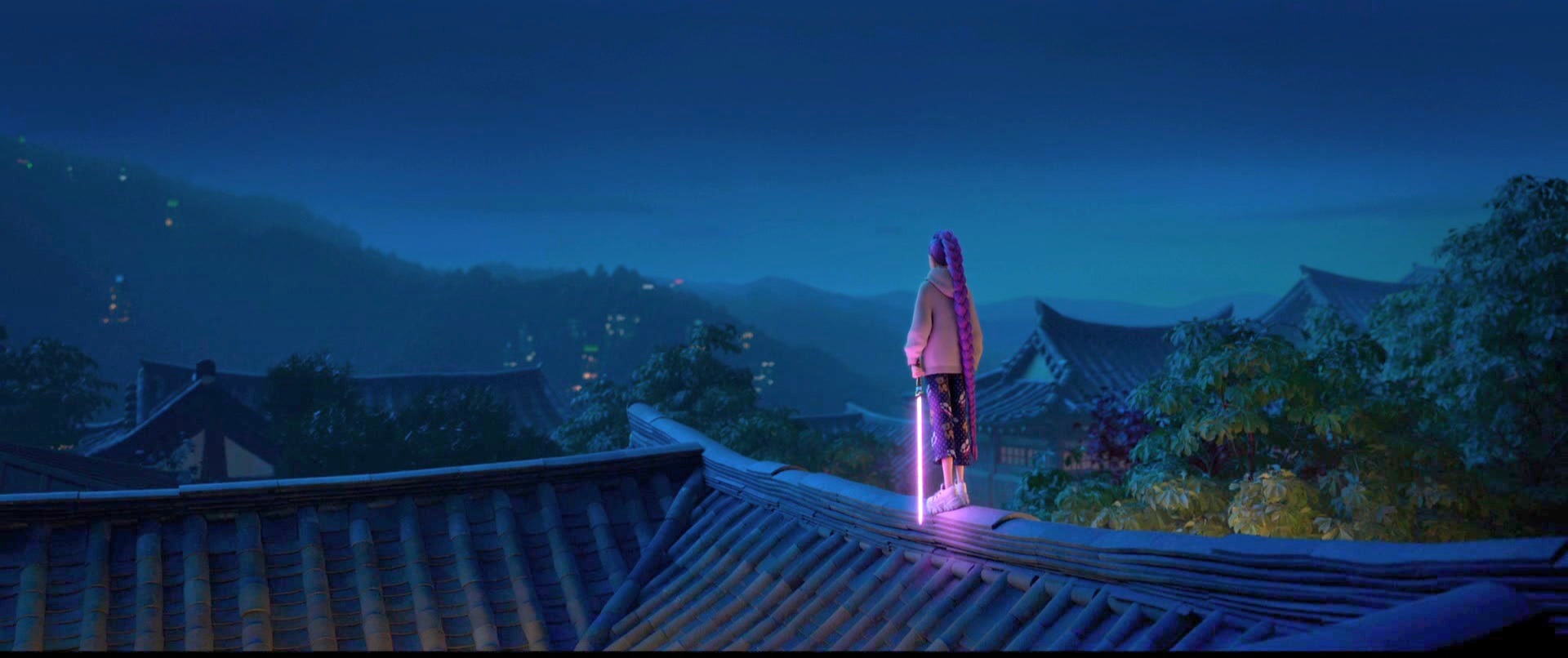 Capture d’écran de « KPop Demon Hunters ». © Netflix