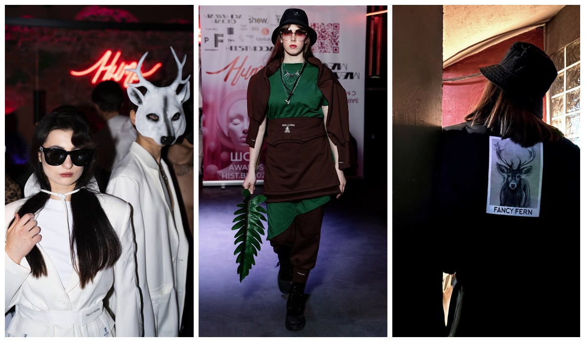 Презентация бренда FANCY FERN на показе FASHION AWARDS HIST.BF 2025 в Москве 12 апреля. / Фото: Instagram Анастасии Шепелевой