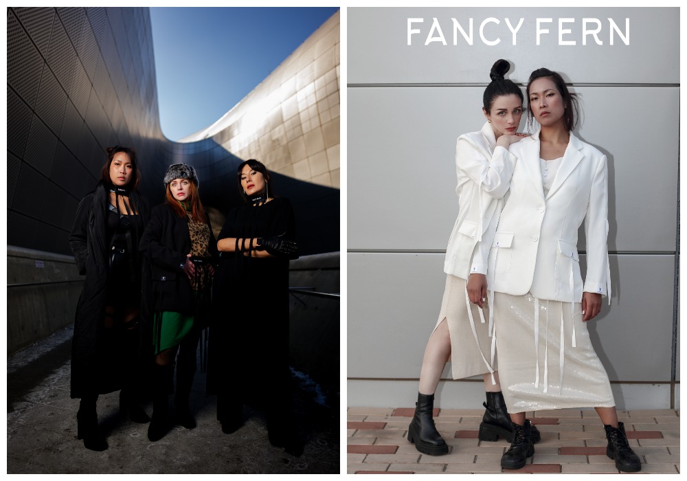 Модели бренда FANCY FERN на SEOUL FASHION WEEK в феврале 2025. / Фото: Instagram Анастасии Шепелевой