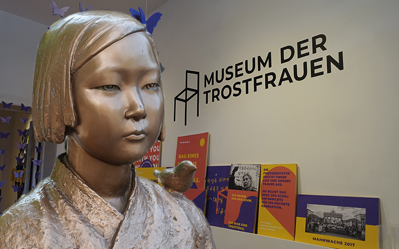 Das Museum der Trostfrauen in Berlin und die Friedensstatue Ari