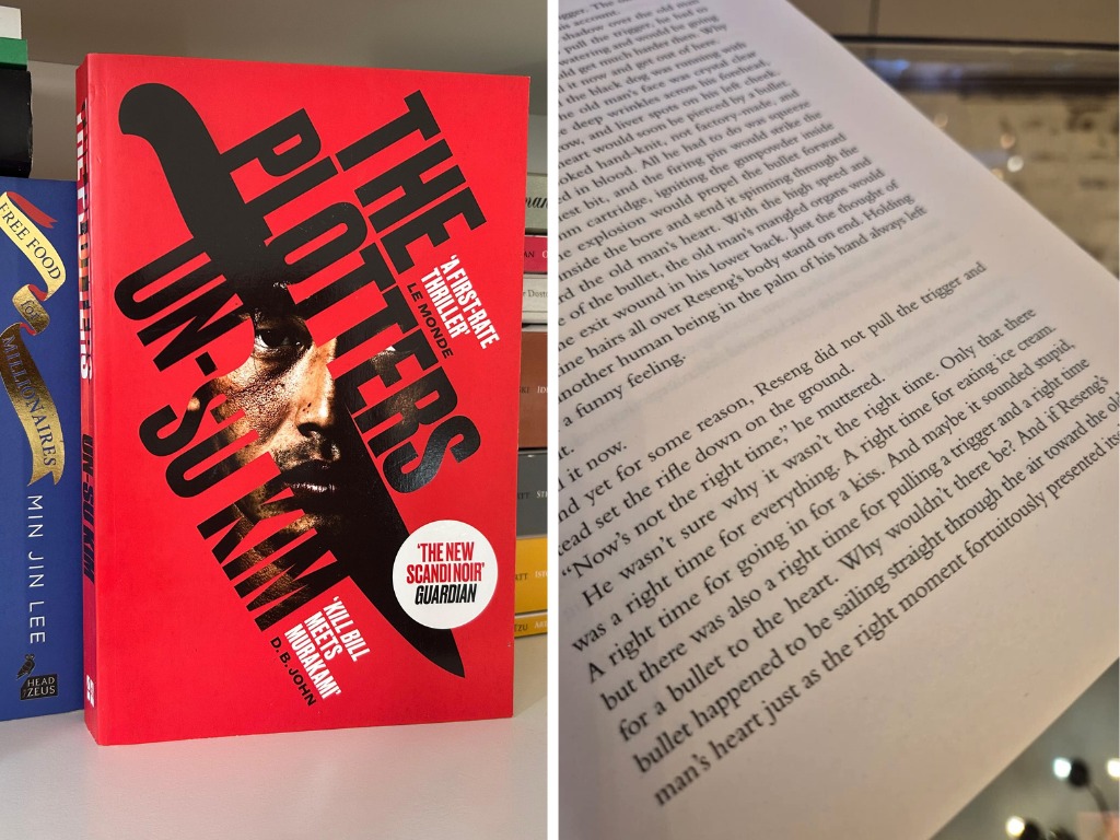 Édition internationale de « The Plotters » — De la version anglaise à la traduction roumaine, l’œuvre de Kim Un-su circule à travers le monde. © Andra Michaela