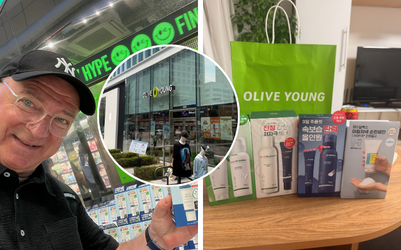 Besonders beliebt: Shopping bei Olive Young. Hier erhält man die Mehrwertsteuer bei Vorlage des Reisepasses sofort zurück